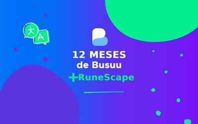 Busuu – 12 Meses de Assinatura + RuneScape